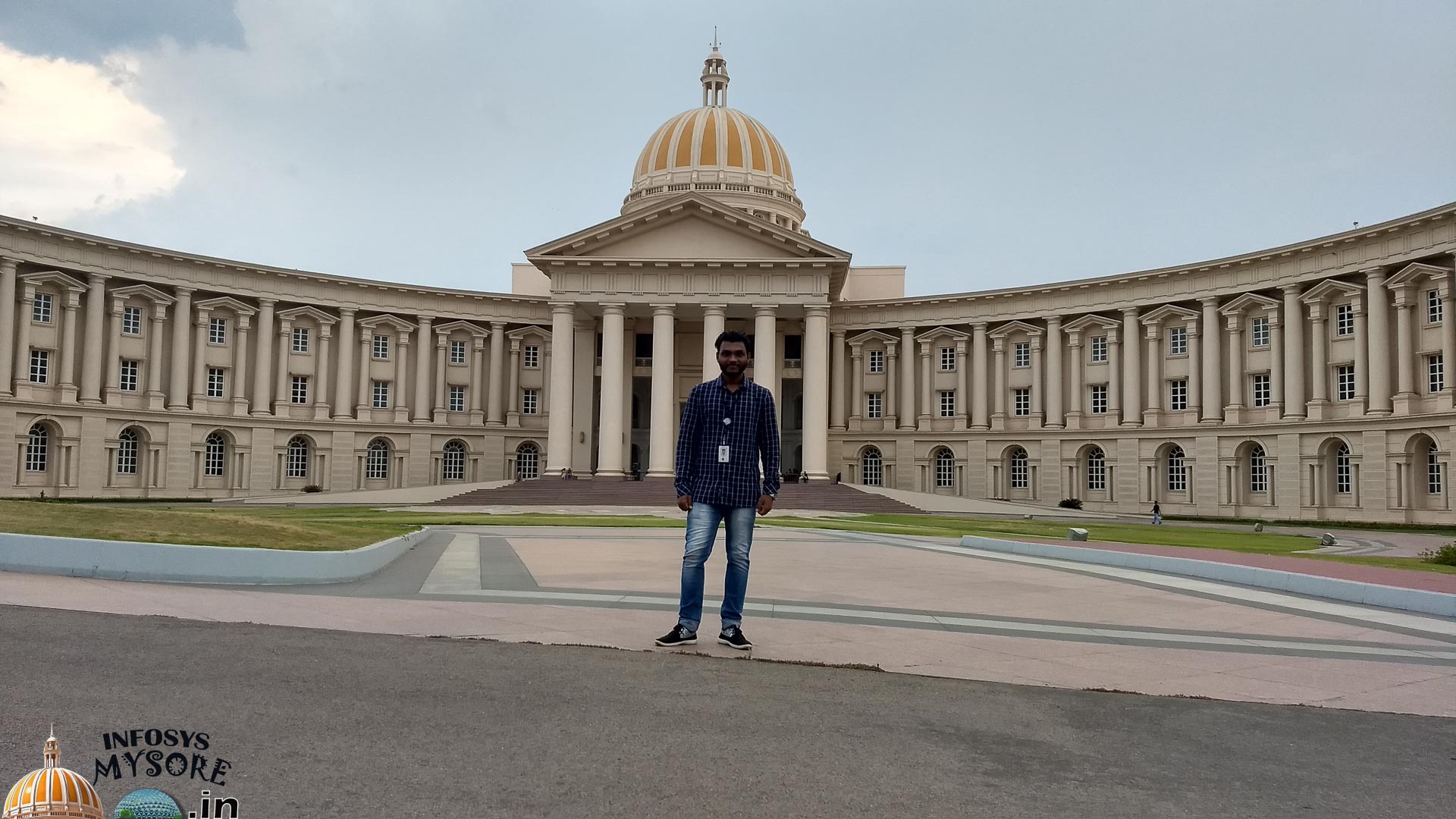 Infosys Mysore Campus Tour Inside Phycial Virtual Helicopter Tour