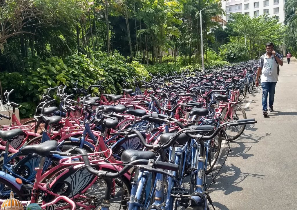 Cycle point near OASIS food court infosys mysore campus