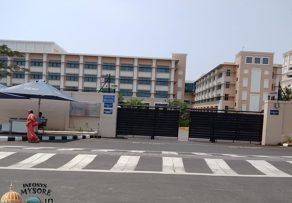 Gate 2 in infosys mysore campus images